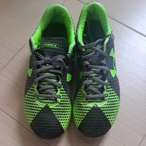 Under Armour Neon Green and Black Sneakers
